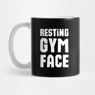 Resting Gym Face Mug